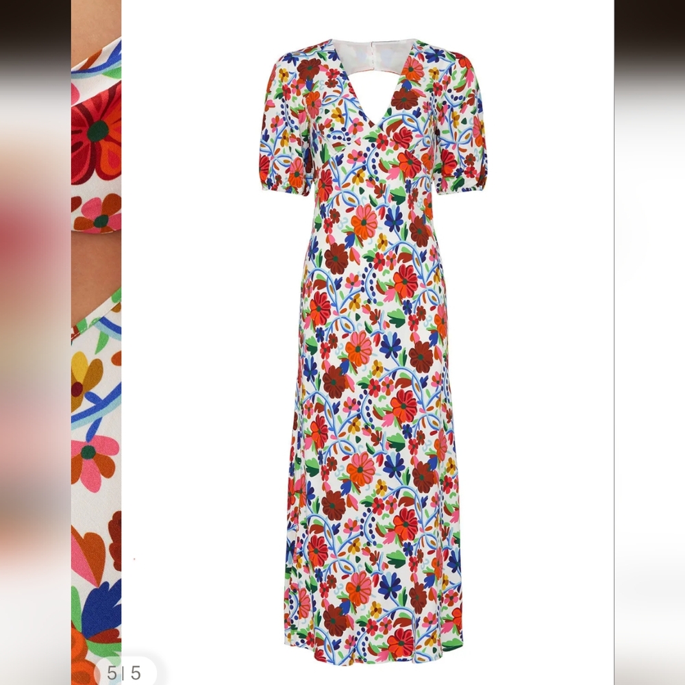 Rixo Floral Steph Dress